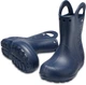 Дитячі крокси гумові чоботи Crocs Handle It Rain Boot Kids Blue Navy (25/26, синій) - изображение 1
