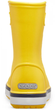 Дитячі крокси гумові чоботи Crocs Kids Crocband Rain Boot Yellow (27/28, жовтий) - зображення 6