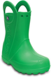 Дитячі крокси гумові чоботи Crocs Handle It Rain Boot Kids Green (22/23, зелений) - изображение 2
