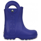 Дитячі крокси гумові чоботи Crocs Handle It Rain Boot Kids Blue (28/29, синій) - изображение 3