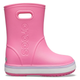 Дитячі крокси гумові чоботи Crocs Kids Crocband Rain Boot Pink (33/34, рожевий) - зображення 3