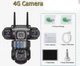 Автономная 4G камера видеонаблюдения V380Pro с двумя объективами, солнечной панелью и аккумулятором - изображение 4