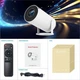 Смарт проектор LED Android 11 с Wi-Fi Bluetooth 100 дюймов 1080p HDMI USB портативный - изображение 2