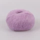 Lana Gatto Silk Mohair Lux, Лаванда №8481 - пряжа, суперкидмохер с шелком и люрексом, тонкая, 25 г / 210 м, для вязания свитеров-паутинок - изображение 3