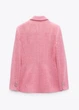 Твидовый блейзер ZARA М - изображение 6