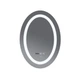 Зеркало для ванной MIXXUS PLAIN MV02-50x70 LED Anti-Fog с подсветкой, подогревом, часами и диммером 50х70 см - изображение 7