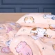 Комплект постельного белья MirSon двуспальный 175x210 см 17-0665 Cream Kittens бязь (2200010064445) - изображение 2