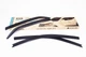 Дефлекторы окон Mitsubishi Lancer 2003-2010 4шт Clover AC D061 - изображение 3