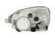 Фара передняя DEPO для Hyundai Santa Fe I 2000-2005 правая H4, серая рамка, мех./эл. рег. (221-1139R-LDEMD) - изображение 2