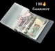 Альбом для банкнот на 100 ячеек в защитном матовом футляре, удобное кольцевое крепление страниц, качественный - изображение 1