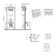 Инсталляция 4 в 1 Qtap Nest Swan Сатин (QT16335180W48191) - изображение 2