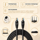 LAN патч-корд Одескабель CAT5e UTP CU RJ45 Ethernet 30 м медный наружный чёрный кабель для роутера - изображение 4