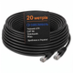 Патч-корд для интернета Одескабель CAT5e UTP CU RJ45 Ethernet 20 м медный наружный чёрный для видеорегистратора - изображение 9