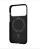 Чохол Ультратонкий 1.2мм Вуглепластиковий з Карбоновим Покриттям Carbon Slim with MagSafe iPhone 17 Pro black - зображення 2