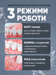 Іригатор для порожнини рота A16 портативний акумуляторний 200 мл, 4 насадки, 3 режими, USB Type-C, бездротовий - изображение 4