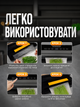 Вакууматор Vacuum Sealer 120W з дисплеєм, різаком та 10 пакетами, автоматичний вакуумний пакувальник для продуктів - изображение 5