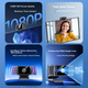 Веб-камера Stiger 1080p FullHD USB - зображення 3