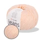 YarnArt Jeans, Персик №73 - пряжа нитки для в'язання спицями та гачком (іграшки, одяг), 55% бавовна, 45% акрил, 50 г/160 м, напівбавовна Ярнарт джинс - зображення 1