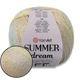 YarnArt Summer Dream, №4312, летняя пряжа ЯрнАрт Саммер Дрим 100 г / 350 м, хлопок с вискозой, секционное окрашивание, для вязания крючком и спицами - изображение 1