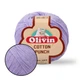 Нитки для килимової вишивки Olivin Cotton Punch, Бузок №1028, пряжа для тафтингу, в'язання, Punch Needle, 50 г / 200 м - зображення 1