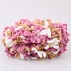 Alize Puffy Fine Color, №6402 (100г/14м) плюшевая фантазийная пряжа с готовыми петлями для вязания руками пледа игрушек и балаклавы, Ализе Пуффи Файн - изображение 3