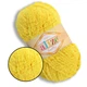 Пряжа для в'язання Alize Softy, Жовтий №216, 100% мікрополіестер, 50 г, 115 м - плюшева нитка для спиць і гачка (іграшки, одяг, пледи) - зображення 1
