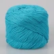 Пряжа YarnArt Bouquet Unicolor (ЯрнАрт Букет Уніколор) Небо №3227, 100% бавовна, 100г/200м, літня нитка для в'язання гачком і спицями - зображення 3