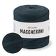 YarnArt Maccheroni, Темный петроль - вторичная трикотажная лентовая пряжа, 90% хлопок, для ковриков, декора, хендмейда (Маччерони) - изображение 1