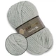 Lady Yarn Merino XL, Светло-серый №21 – толстая зимняя пряжа 100 г / 100 м, 25% шерсть / 75% акрил, для свитеров, кардиганов, шапок и пледов - изображение 1