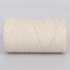 YarnArt Macrame Cotton, Молочний №752 — бавовняний шнур 250 г / 225 м для макраме, в’язання сумок, кашпо та аксесуарів - зображення 3