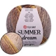YarnArt Summer Dream, №4310, літня пряжа ЯрнАрт Саммер Дрім 100 г / 350 м, бавовна з віскозою, секційне забарвлення, для в'язання гачком і спицями - зображення 1