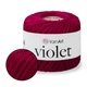 Пряжа YarnArt Violet Марсала №112, ЯрнАрт Виолет турецкая нить для вязания 100% хлопок для игрушек, пинеток, пледов и одежды спицами и крючком - изображение 1