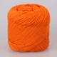 Пряжа YarnArt Bouquet Unicolor (ЯрнАрт Букет Уніколор) Помаранчевий №3215, 100% бавовна, 100г/200м, літня нитка для в'язання гачком і спицями - зображення 3