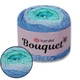 YarnArt Bouquet, №712, пряжа ЯрнАрт Букет 100% хлопок, 250 г/500 м, секционное окрашивание, летняя, для крючка и спиц - изображение 1