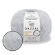 Gazzal Super Kid Mohair, Світло-сірий №64435 - супер кід мохер, тонка пряжа для ажурних виробів і павутинок, 25 г/237 м - зображення 1