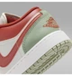 Кросівки дитячі Jordan 1 Low Gs Sail Jade Horizon Green/White 38.5 Білий, Зелений 553560-133 - зображення 8