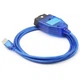 K-Line адаптер + FiatEcuScan USB VAG-COM KKL 409.1 FT232 (FTDI) с переключателем Vag Com Автосканер диагностический адаптер кабель Ross-Tech - изображение 4