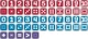 Магнітний конструктор Magna Tiles Learn Numbers and Math 56 елементів (0850025176620) - зображення 6