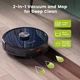 Робот пилосос Kyvol Cybovac L30 Lidar/210ml+210ml/2600 mA/2500 pa/Google Assistant,Amazon Alexa (Kyvol L30) - зображення 6