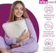 Подушка ортопедична Vitamed Visco BA 609 для шиї 59x40x11 см (8682495022945) - зображення 2