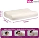 Подушка ортопедична Vitamed Visco BA 609 для шиї 59x40x11 см (8682495022945) - зображення 3