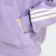 Жіноча толстовка ADIDAS KIT 3-STRIPES FULL ZIP adidas KV9882 (XS) фіолетовий (4068804609276) - зображення 5