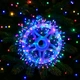 Гирлянда роса 2500LED 100м с пультом USB разноцветная для новогодней елки - изображение 4
