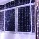 Гірлянда штора 2х2 м 156 LED білий вулична світлодіодна від мережі 8 режимів миготіння - зображення 4
