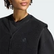 Женский жилет City Tech High Pile Fleece adidas KT0436 (S) черный (4068804745400) - изображение 4