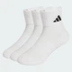 Детские три пары носков CUSHIONED SPORTSWEAR ANKLE adidas JZ0526 (28-30) белый (4068819794592) - изображение 2