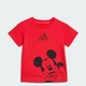 Детская футболка ADIDAS DISNEY MICKEY MOUSE adidas KG6111 (80) красный (4069996775411) - изображение 1
