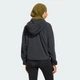 Женская толстовка City Tech High Pile Fleece adidas KF1828 (M) черный (4068804726225) - изображение 2
