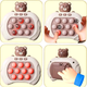 Игрушка антистресс Pop it PRO Мишка на батарейках АБС-пластик размер 12.1 х 6 х 12.8 см мультиплеер - изображение 7