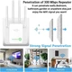 WiFi підсилювач сигналу Ubcwin з 4 антенами, репітер до 3800 ft², Ethernet - изображение 1